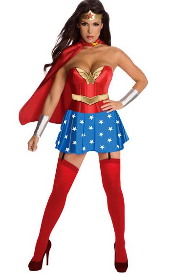 Wonder Woman Corset Costume